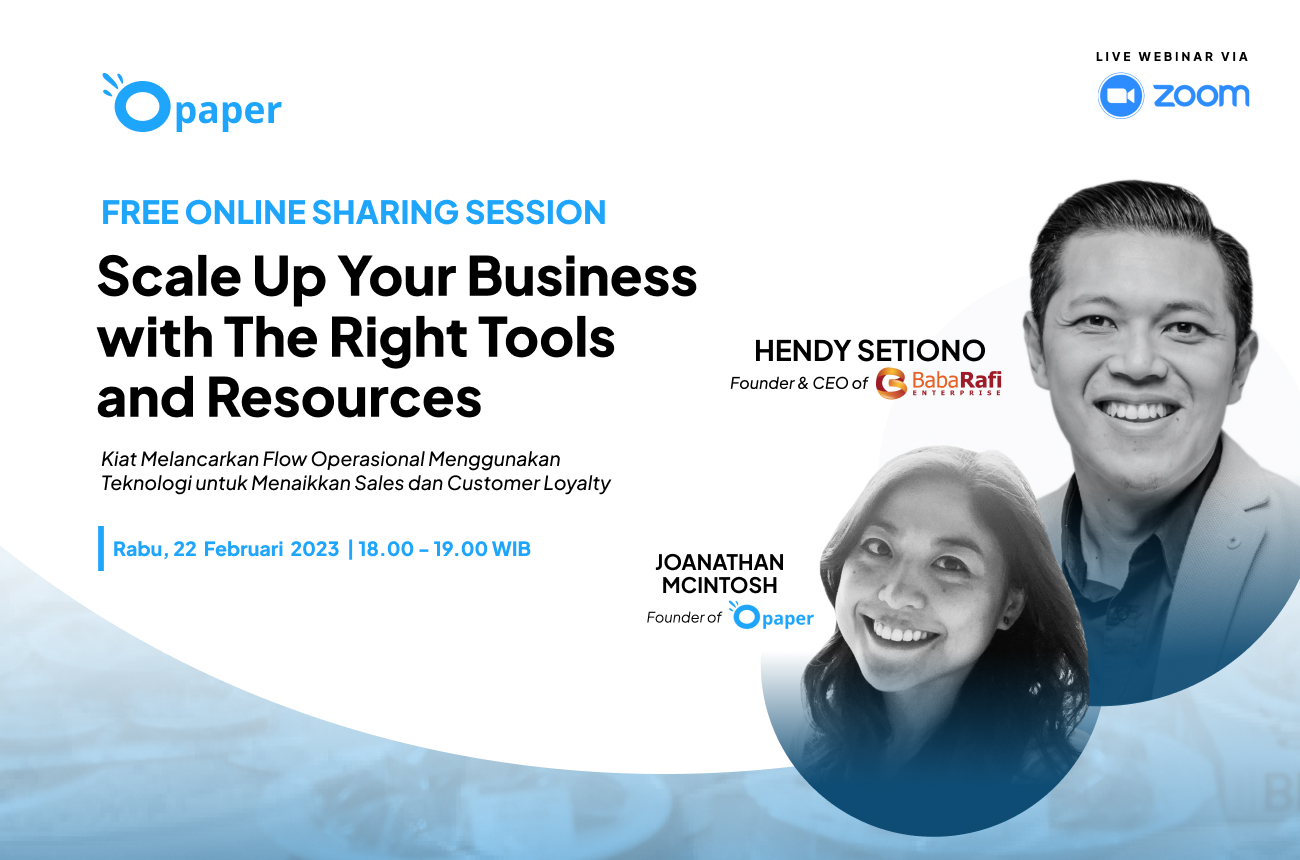 Webinar: Scale Up Your Business with The Right Tools and Resources
