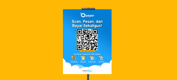 Standing Banner Opaper