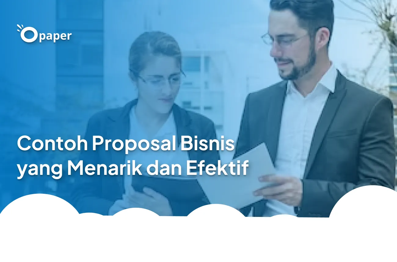 Contoh Proposal Bisnis yang Menarik dan Efektif