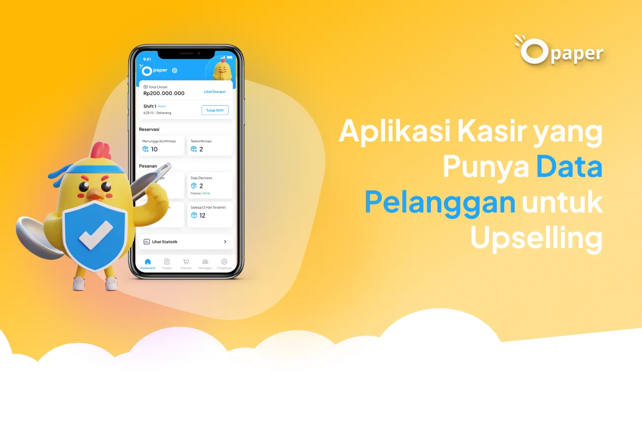 Aplikasi Kasir yang Punya Fitur Data Pelanggan untuk Upselling